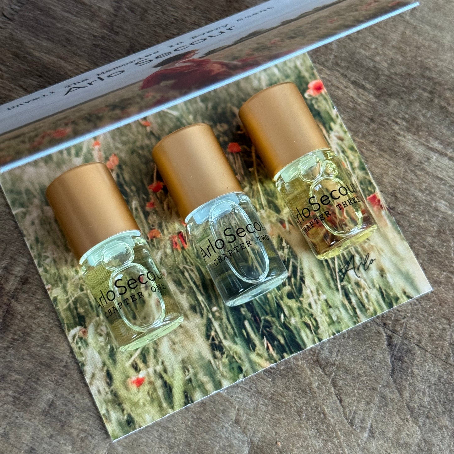 Discovery Set - Fragrance Oil Rollerball - Chapters 1-3 - 2ml