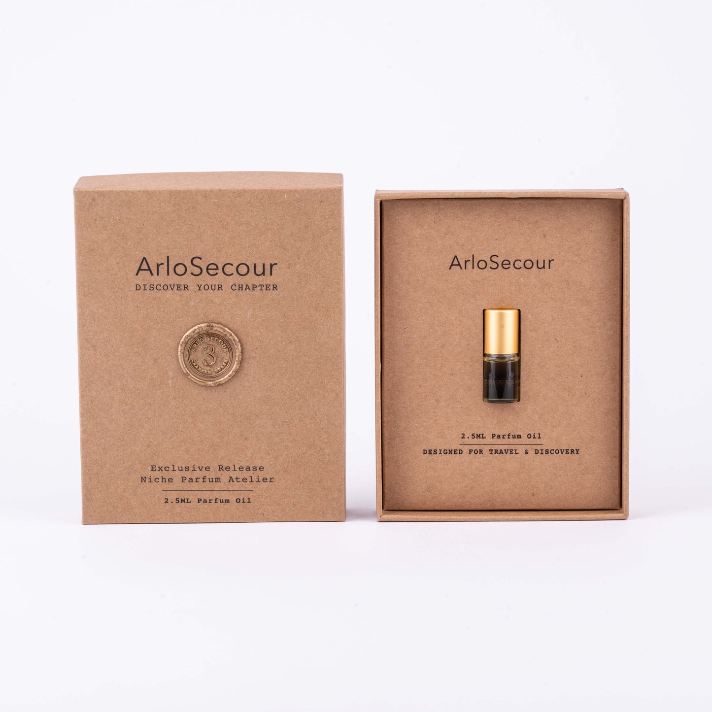 Chapter Three - Parfum Oil Rollerball - 2.5ml Travel Size Bottle